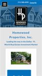 Mobile Screenshot of homewoodproperties.com